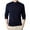 Navy, variant on JTieacloth Mens Knitted Sweaters Male Turtleneck Sweater Slim Fit Velvet Sweater For Men Long Sleeve Pullover Sweater Stretch Casual Thermal Sweater(Beige)