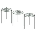 thumbnail image 4 of 3 piezas de soporte para peonías, estacas de soporte para plantas, crecimiento fuerte a través de aros para 30x45cm, 4 of 8