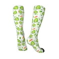 thumbnail image 4 of Balery Kawaii Avocado Printed Novelty Socks Men's Women's Crew Socks Sports Socks Knee High Socks Cotton Socks Quirky and Cool Socks, 4 of 9