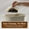 thumbnail image 4 of Godance 200 Count Basket Coffee Filters 8-12 Cup - Flat Bottom Paper Filters for Drip Coffee Makers | Compatible with Mr. Coffee, BLACK+DECKER, Cuisinart & More | Oxygen Bleached White Filters, 4 of 7