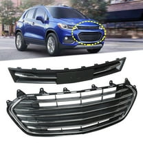 Fit for 17-20 Trax Grill Chrome Front Upper Lower Grilles