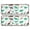 Colorful Dinosaurs Silhouettes, variant on Kitchen Rugs Sets Of 2,Colorful Dinosaurs Silhouettes Pattern Anti Fatigue Kitchen Mat Rugs Non Slip Washable,Decorative Kitchen Floor Mats for Kitchen,Sink,Laundry,17"x47" 17"x47"