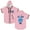 Pink, variant on Jey Uso Yeet Merch Hooded Shirt Baseball Jersey Short Sleeve Women Men Crewneck Casual Tee