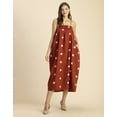 thumbnail image 2 of Moomaya Boho Printed Cotton Sleeveless A-Line Dress - Bohemian Women's Fashion, 2 of 9