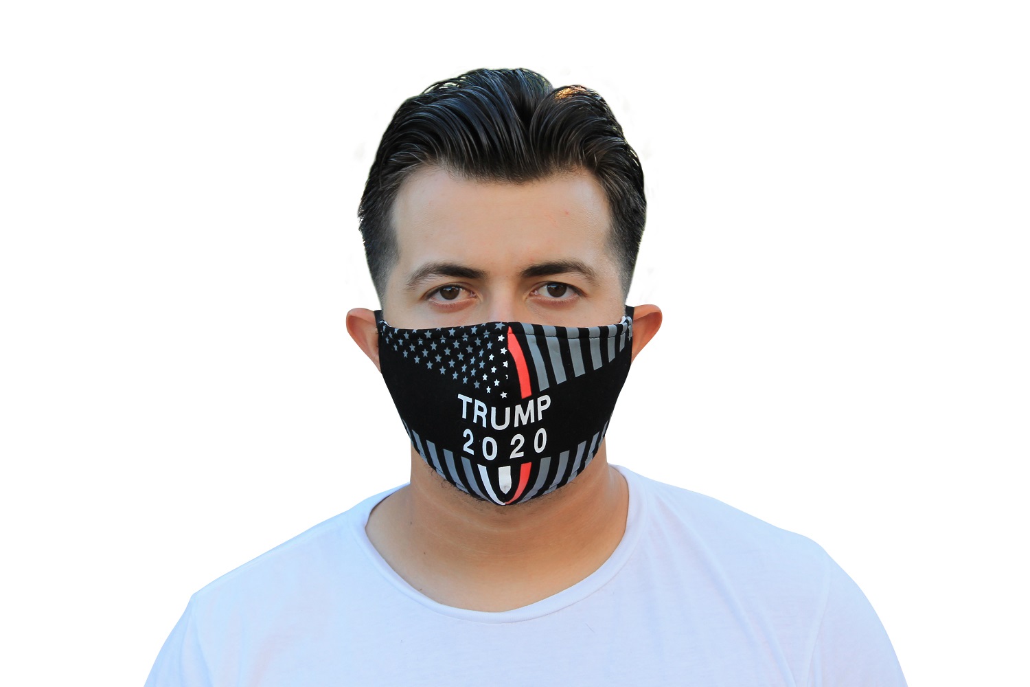 Trump 2020 Reusable and Washable Unisex Fashion Cloth Face Mask with Adjustable Straps - image 1 of 9
