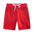 thumbnail image 4 of NIEWTR Toddler Boy Casual Shorts Casual Joggers Work SweatCasual Shorts Outdoor Trousers Drawstring Shorts with Multi Pockets Running And Beach Summer Shorts for 18 Months-9 Years, 4 of 4