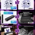 thumbnail image 2 of A4 Inkless Printer - D80 Portable Thermal Printer for Wireless Mobile Travel, Supports Letter Mini Printing, Compatible with Android IOS, Suitable Folding Paper/rolling/tattoo Paper, Thermal Print, 2 of 6