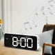 thumbnail image 5 of Pantalla LED de Despertador Digital de 2 Piezas con Doble Puerto de USB Fácil Repetición Soledad Reloj despertador digital 2pcs, 5 of 10