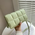 thumbnail image 3 of Bolsa bandolera de hombro de PU de Color puro con patrón a cuadros, monedero pequeño Vintage para mujer Ndcxsfigh Para Estrenar, 3 of 9