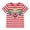Red@GC@, variant on CONZONE Carnival Toddler Boys Tshirts Cartoon Clown Striped Short Sleeve Tee Shirt for Boys Crew Neck Lightweight Loose Fit Kids Spring Summer Tops
