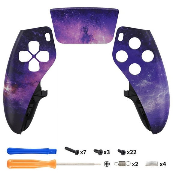 eXtremeRate Left Right Front Housing Shell w/Touchpad Replacement Faceplate for ps5 Edge Controller