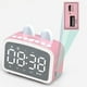 thumbnail image 4 of Altavoz Bluetooth inalámbrico Reloj despertador para el hogar Radio de inserción de tarjeta de audio Mini reloj de escritorio Altavoz pequeño Altavoz de reloj de plástico, 4 of 6