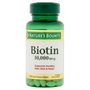 Nature's Bounty Biotin 10000 mcg Ultra Strength - 120 Softgels