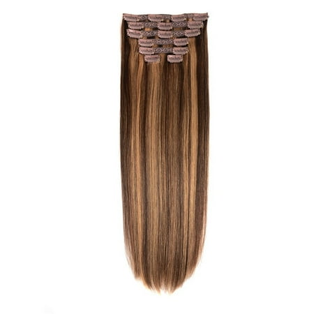 Bhf Hair Remy Human Hair Clip On Hair Extensions Clip In Hair