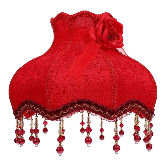 Home Decorative Wall Light Shade Wall Light Cover Table Lights Shade E27 Interfaces Cloth Tassels Lampshades Easy to Use
