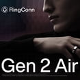 thumbnail image 5 of RingConn Gen 2 Air Ultra-Thin Smart Ring with Health Tracking and AI (Size 12; Galaxy Silver), 5 of 13