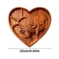 thumbnail image 5 of Highland Cow Wooden Charcuterie Board, Cow Charcuterie Board,Unique Shaped Cheese Platter & Serving Tray, Farmhouse Kitchen Decor, Ideal For Table Setting And Decoration At Family Gatherings, 5 of 5