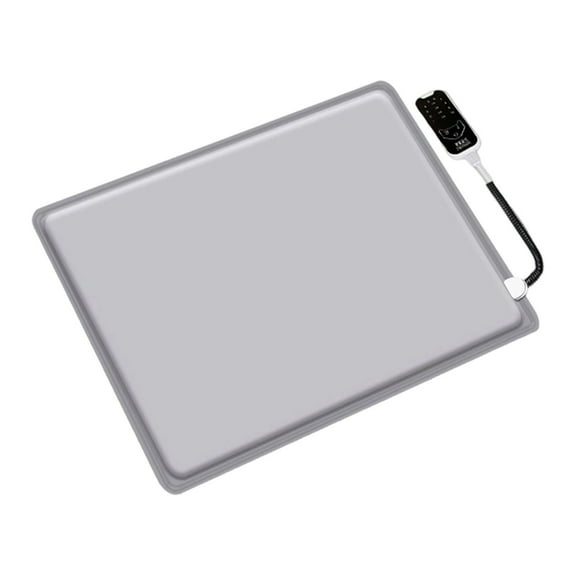 Heating Pad Soft Synthetic Fiber Heated Blanket Smart Timer Thermostatic Control Heat Mat Washable Heated Mat For Indoor Cats And Pet Heating Pads for Cats Heating Pad Cover 12 X 24 Warming Pet Mat