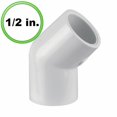 thumbnail image 1 of Circo 141-U 0.5 in. 45 Degree Utility Grade PVC Fitting, 1 of 1
