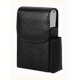 thumbnail image 1 of Cigarette case leather with lighter holder, cigarettes box cigarette box (black), 1 of 5
