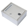thumbnail image 4 of SHISUYAN Small Suggestion Mailbox Stainless Steel Complaint Suggestion Box for Company, 4 of 8