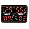 Champion Sports Multi-Sport Tabletop Indoor Electronic Scoreboard with Remote Control Included