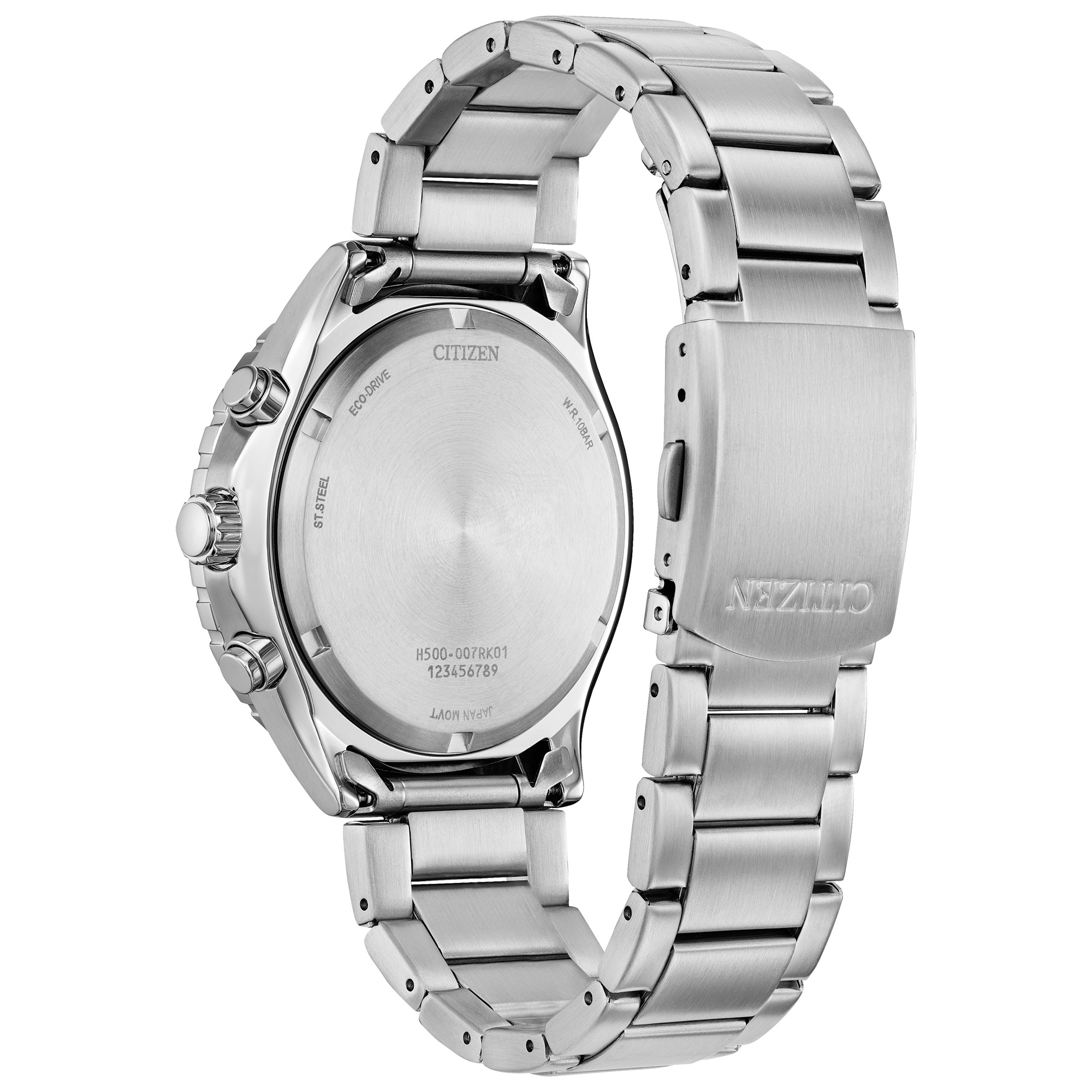 Citizen Eco-Drive Men's Stainless Steel Chronograph Watch - AT2560