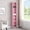 Pink + MDF, variant on 8-layer adjustable shelf ultra-thin bookshelf with a wavy border design, which is more aesthetically pleasing, is suitable for high and narrow, display and multi-functional bookshelves in home office