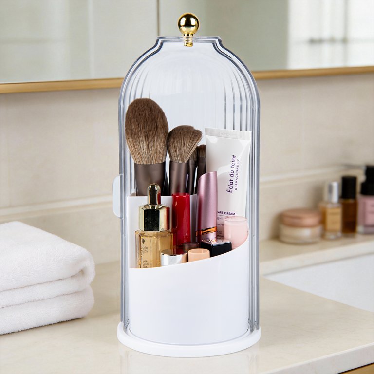 LYZHBFJ Rotating Toothbrush Holder with Sliding Lid photo 6