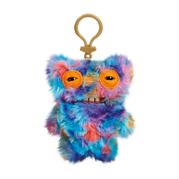 Fuggler Keychains,6 Inch Funny Ugly Monster Soft Plush Collectible Toy,Ideal Christmas and Birthday Surprise Gifts (E)