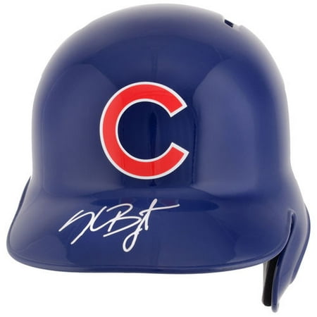 Chicago Cubs Autographed Helmets - Kris Bryant Chicago Cubs Autographed Replica Batting Helmet