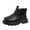 Z1-Black, variant on newwalpole Toddler Shoes Boys Girls Mesh Lace Boots Fashion Mesh Lace Boots Non Breathable Leather Boots Stylish Wear for Toddlers Girl Black for Size 6
