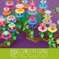 thumbnail image 5 of 272-Piece Kids Garden Building Blocks Set, DIY Flower Arrangement Toy, Educational and Creative Play, Multicolor, Children's Variety Garden World Assembling Garden Building Blocks Set, 5 of 6