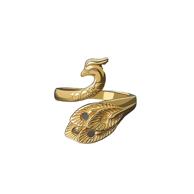 Sonducket Bucle de tejer, joyería estereoscópica en forma antigua, anillo de apertura Vintage, herramientas artesanales, suministros de Ropa, zapatos y accesorios Miscelánea NJ135 Color Cobre