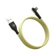thumbnail image 1 of 90° Right Angle USB C Cable - TPE Material, 3A Fast Charging & 8000+Bend Test - Durable Charger for Gaming/Reading, 1 of 8