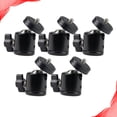 thumbnail image 4 of Miangastore 5pcs Universal Mobile Phone Clip SLR Camera Metal Cold Shoe Flash Stand Adapter 1/4 Screw Spherical Head Bracket Base, 4 of 8