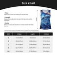 thumbnail image 5 of KLL Beautiful Ocean Dolphin Print Womens Tank Top Sleeveless Workout Tops Athletic Running Shirts Yoga Gym Clothes-Medium, 5 of 7