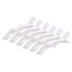 thumbnail image 2 of Pinzas De Peluquería 6 uds. De Clips para peluquero, plástico duradero, diseño de doble puerto, suministros para salón (blanco) Tmvgtek Cuidado Belleza, 2 of 8