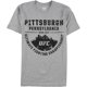 thumbnail image 2 of Camiseta gráfica UFC Pittsburgh Pennsylvania para hombre UFC Gris Pequeña, 2 of 2
