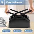 thumbnail image 3 of Newspaper Briquette Maker, Manual Paper Log Brick Briquette Machine, Paper Log Fire Free Eco Recycle Newspaper Fuel Block Paper Press Tool for Indoor Outdoor Home Heating Fire Stove, 3 of 9