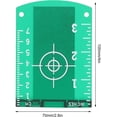 thumbnail image 2 of HUGFEGWE Laser Targets, 2Pcs Magnetic Floor Laser Target Card Plates for Green Laser Devices, Measurement Scale in Both Inches and Centimeters CJB91-37158, 2 of 9