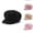A-Black109, variant on Babaley Womens Hats Beret Cap Winter Solid Color Corduroy Warm Hat Vintage Octagonal Beret Headwear
