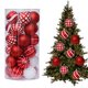 thumbnail image 5 of Navidad 30 Piezas Irrompible 6 Cm/2 36 Pulgadas Navideña Pintada para El, 5 of 9
