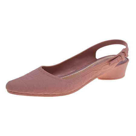 

zuwimk Flats Shoes Women Women Flat Shoes Slip on Girls Dress Black Ballet Flats Pink