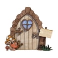 thumbnail image 4 of Colgante DIY Hada Puerta Estatua Detalles delicados Adornos Figuras Escultura Hada Jardín Gnomo Ventana Puerta para Pascua Porche Patio al aire libre Estilo E Sunnimix Puerta de hadas en miniatura, 4 of 8