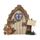 thumbnail image 4 of Colgante DIY Hada Puerta Estatua Detalles delicados Adornos Figuras Escultura Hada Jardín Gnomo Ventana Puerta para Pascua Porche Patio al aire libre Estilo E Sunnimix Puerta de hadas en miniatura, 4 of 8