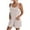 Wine, variant on Ltctricy Rompers for Women Summer Casual Sleeveless Tie Shoulder Scoop Neck Striped Jumpsuits Loose Short Overalls with Pockets