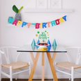 thumbnail image 3 of Cake Topper Pargleev para 16.º cumpleaños en verde y dorado con brillo, 3 of 5