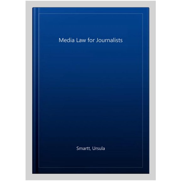 Pre-Owned Media Law for Journalists, (Paperback)