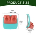 thumbnail image 4 of Ggdda Vegetable Peeler Fruit And Vegetable Peeler Kitchen Peeler Silicone Vegetable Peeler with Comfortable Rubber Handle Potato Carrot And More Green Peelers Kitchen Gadgets Plastic (Clearance), 4 of 9